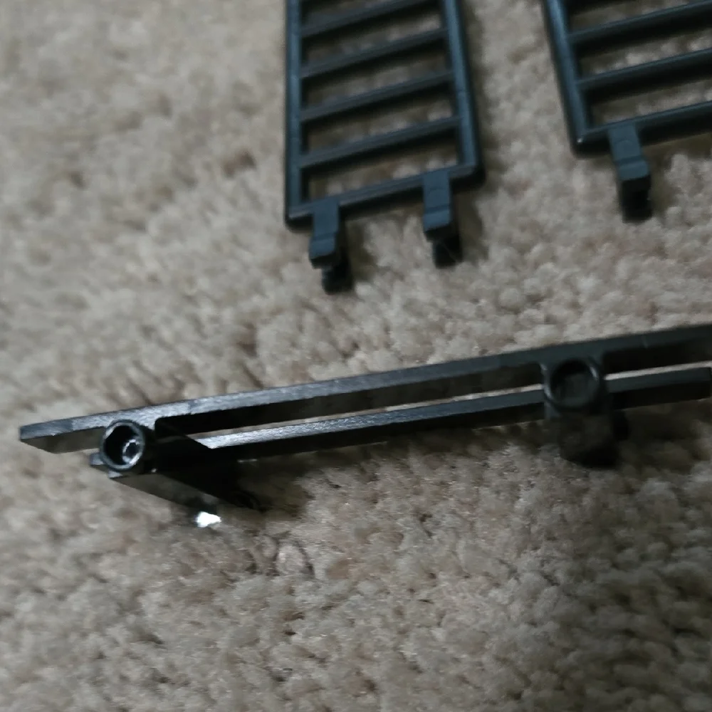 LEGO Set: Vintage Ladder, Hitching, & Fence Building Block Accessories